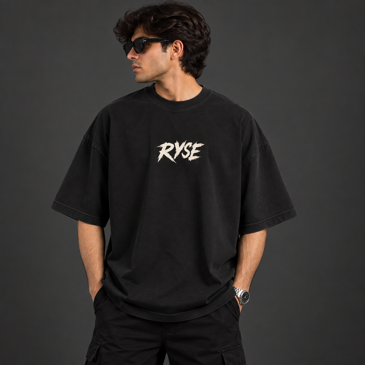 RYSE Twin Horse Bandana Tee